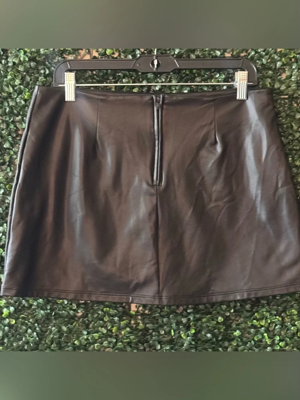 Altar'D STATE FAUX LEATHER MINI SKIRT